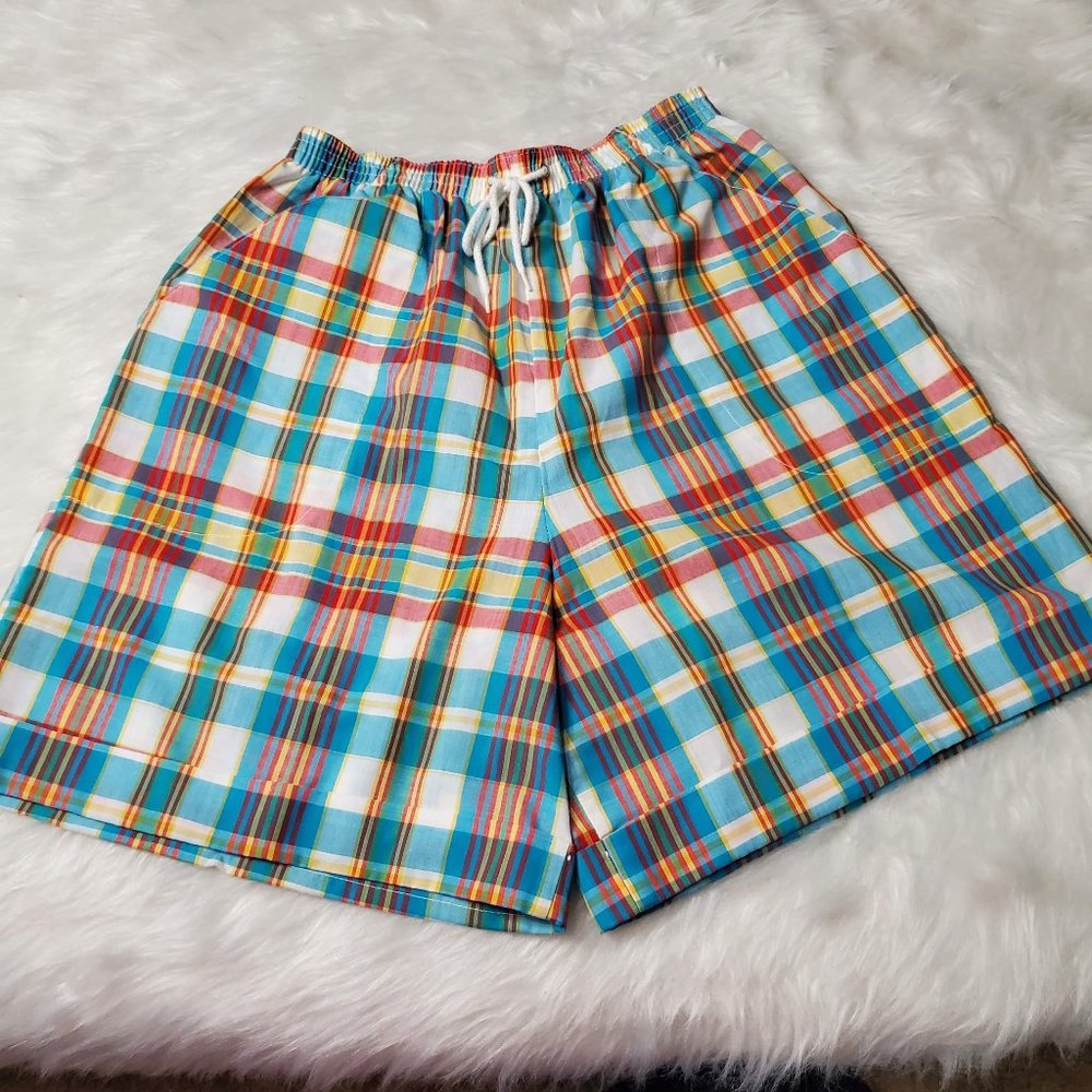 Women's Y2K Vintage Plaid Shorts from Picket & Post, 10